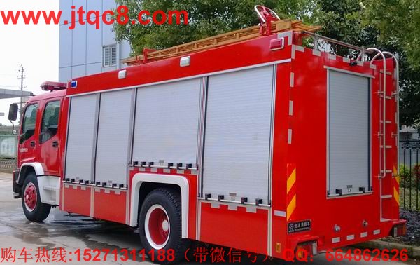 中型消防車|進口水罐消防車