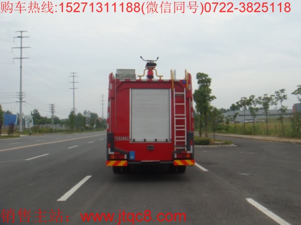 水罐消防車碳排放低于傳統(tǒng)消防車