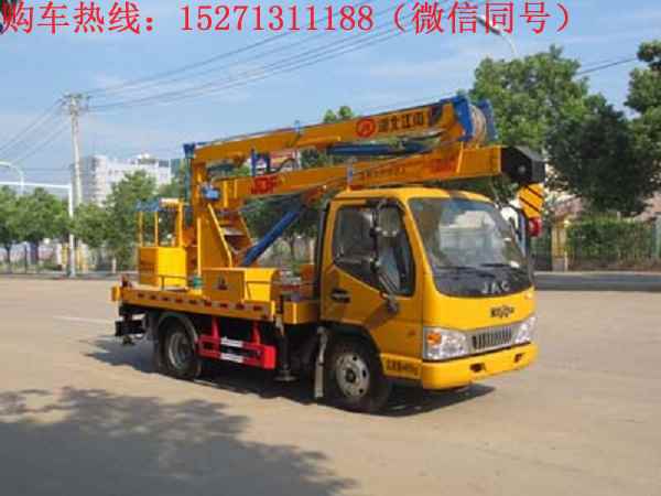 江淮12米藍(lán)牌升降車(chē)